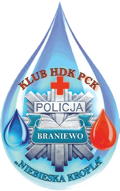 Klub HDK PCK ,,Niebieska Kropla" przy Komendzie Powiatowej Policji w Braniewie